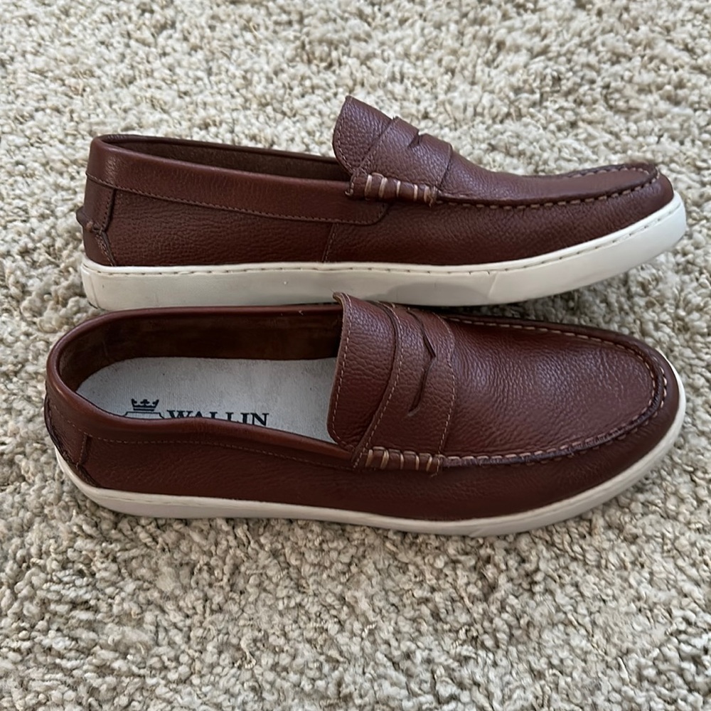 Wallin & Bros. Leather Loafers Mens size 9.5